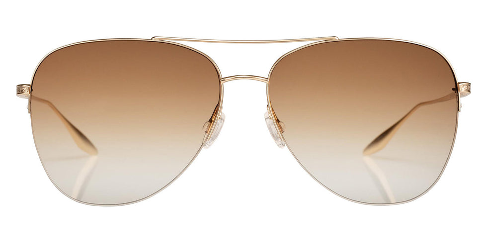 Barton Perreira® Chevalier - Gold / Tawny Gradient AR Sunglasses