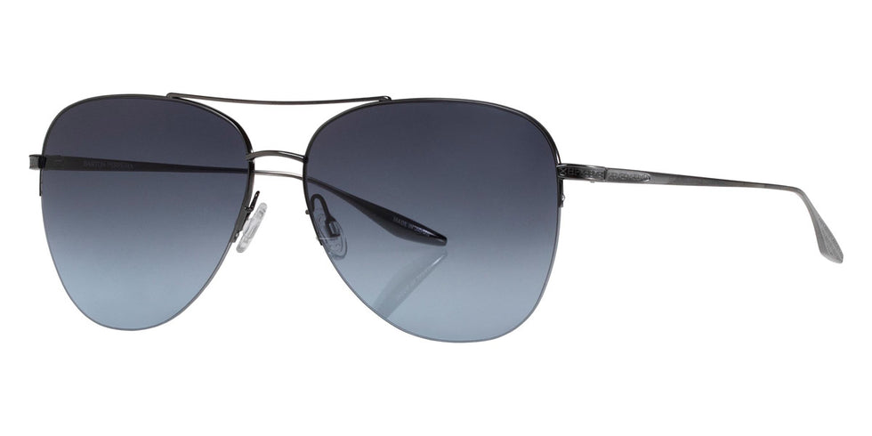 Barton Perreira® Chevalier - Gun Metal / Steel Blue AR Sunglasses