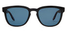 Barton Perreira® Coltrane - Matte Black Amber Tortoise / Marine Polarized / Marine Polarized Sunglasses
