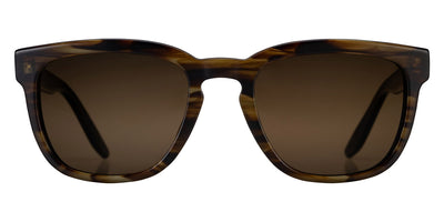 Barton Perreira® Coltrane - Matte Sulcata Tortoise / Sequoia Polaized Sunglasses
