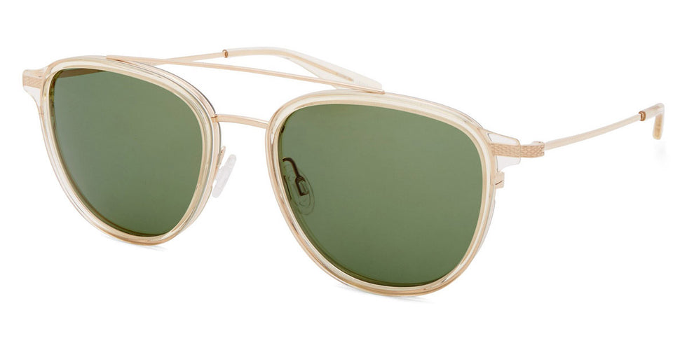 Barton Perreira® Courtier - Champagne / Gold / Bottle Green AR / Bottle Green AR Sunglasses