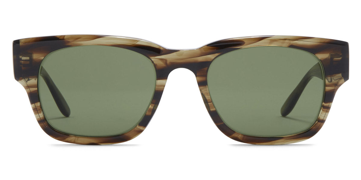 Barton Perreira® Domino - Sulcata Tortoise / Vintage Green AR / Vintage Green AR Sunglasses