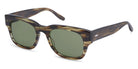 Barton Perreira® Domino - Sulcata Tortoise / Vintage Green AR / Vintage Green AR Sunglasses