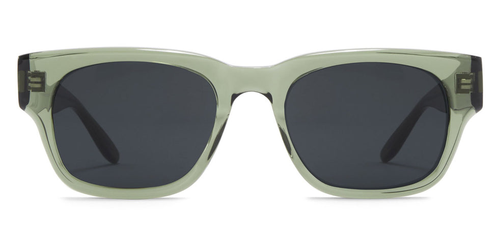 Barton Perreira® Domino - Olive Green / Vintage Gray AR / Vintage Gray AR Sunglasses