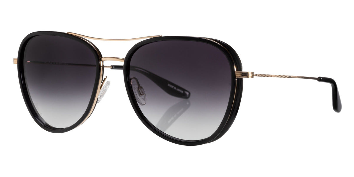 Barton Perreira® Gesner - Black / Gold / Smolder (AR) Sunglasses