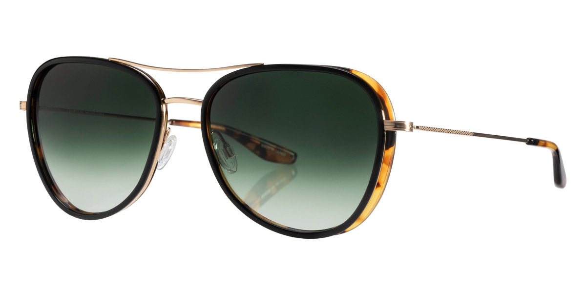 Barton Perreira® Gesner - Black Amber Tortoise / Gold / Julep (AR) Sunglasses