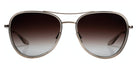 Barton Perreira® Gesner - Hush / Rose Gold / Smokey Topaz (AR) Sunglasses