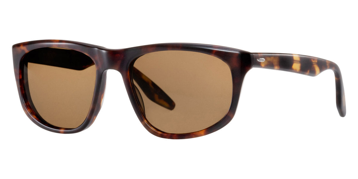 Barton Perreira® 007 Goldfinger - Matte Chestnut / Sequoia Polarized AR Sunglasses