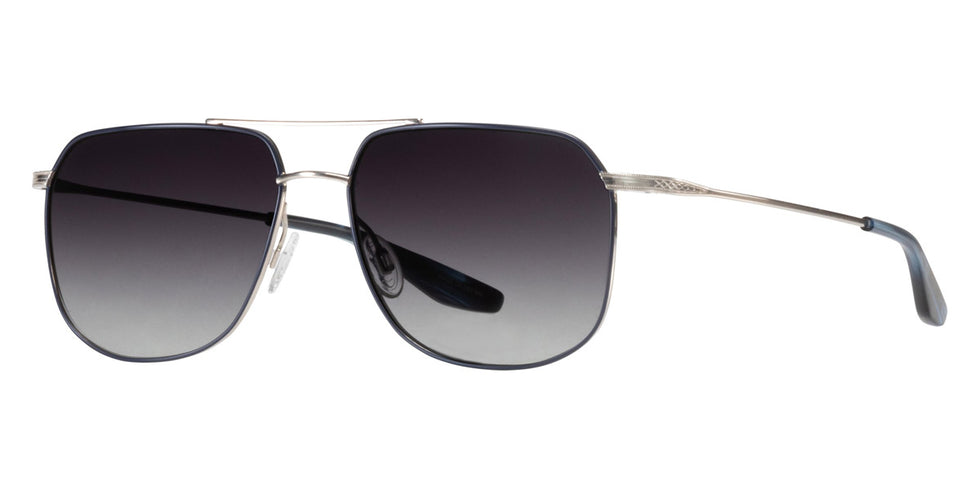 Barton Perreira® Javelin Sun - Matte Navy/Silver / Smolder AR Sunglasses