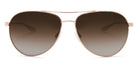Barton Perreira® Lovitt - Rose Gold / Smokey Topaz / Smokey Topaz Sunglasses