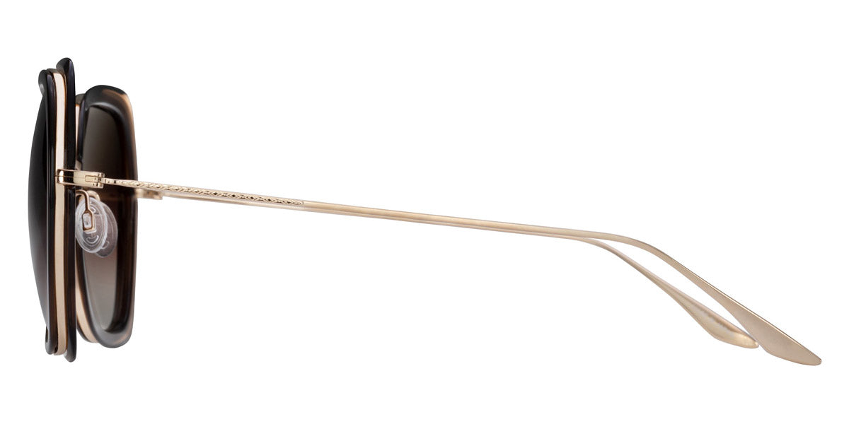 Barton Perreira® Magdalena - Clove/Gold / Smokey Topaz Sunglasses