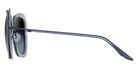 Barton Perreira® Magdalena - Crystal/Matte Navy / Steel Blue Sunglasses