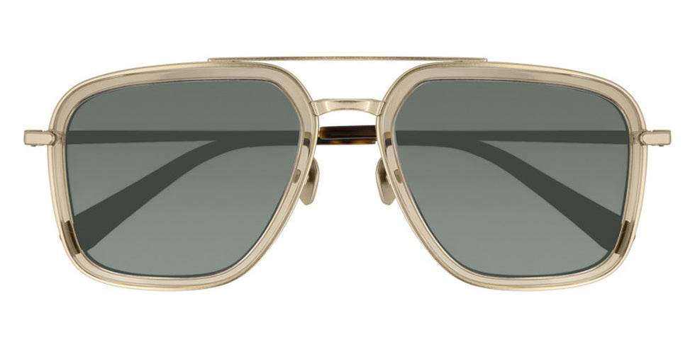 Brioni® BR0040S - Gold/Havana / Gray Sunglasses
