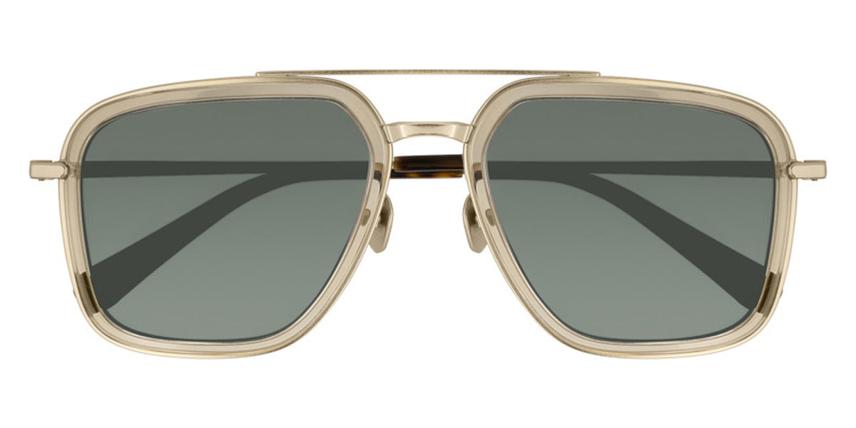 Brioni® BR0040S - Gold/Havana / Gray Sunglasses
