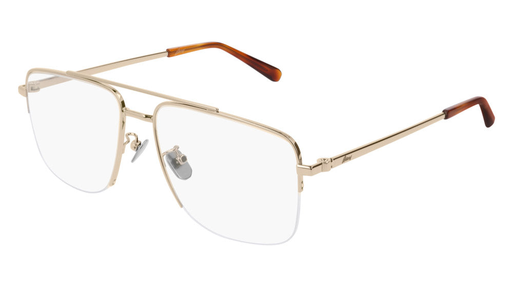 Brioni® BR0053O - Gold 004 Eyeglasses