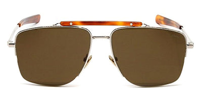 Brioni® BR0053S - Ruthenium / Gray Sunglasses