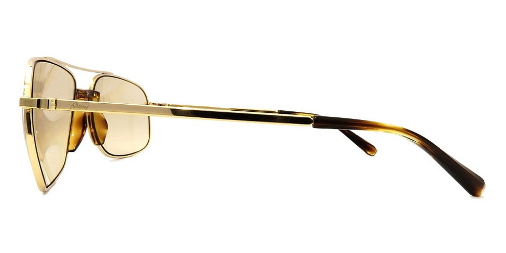 Brioni® BR0056S - Gold / Brown Sunglasses