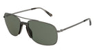 Brioni® BR0056S - Ruthenium / Green Sunglasses