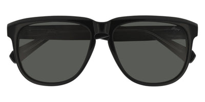 Brioni® BR0063S - Black / Gray Sunglasses