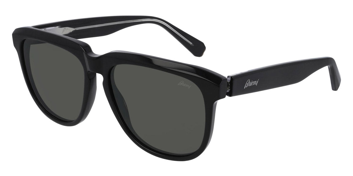 Brioni® BR0063S - Black / Gray Sunglasses