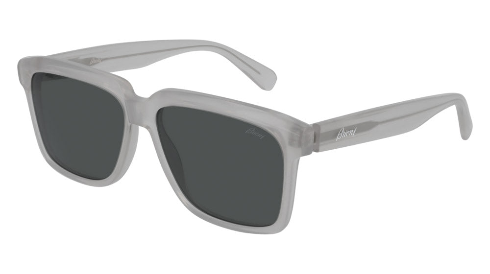 Brioni® BR0064S - White / Green Sunglasses