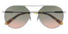 Brioni® BR0066S - Ruthenium / Green Gradient Sunglasses