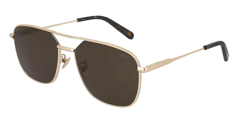 Brioni® BR0067S - Gold / Brown Sunglasses