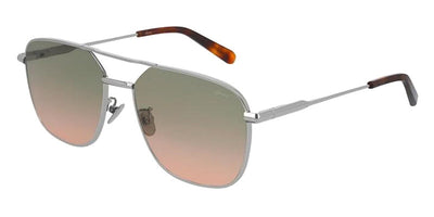 Brioni® BR0067S - Ruthenium / Green Gradient Sunglasses