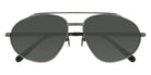 Brioni® BR0073S - Black / Gray Sunglasses