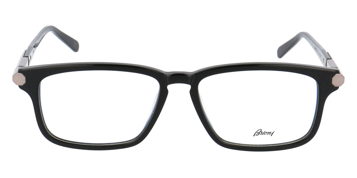 Brioni® BR0080O - Black Eyeglasses