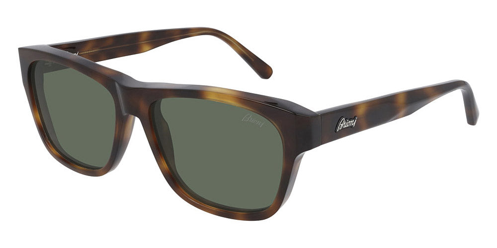 Brioni® BR0081S - Havana / Green Sunglasses