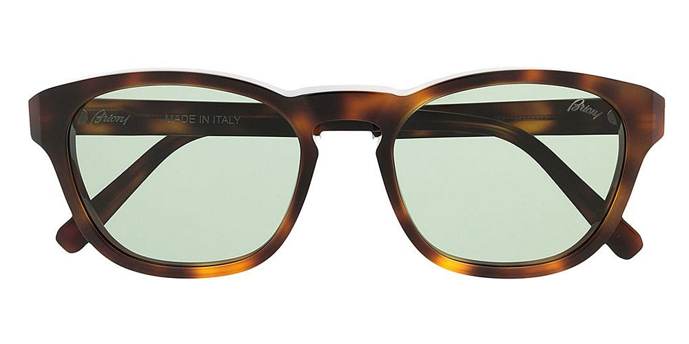 Brioni® BR0082S - Havana / Green Sunglasses