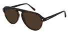 Brioni® BR0085S - Havana / Brown Sunglasses