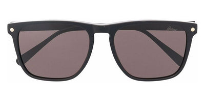 Brioni® BR0086S - Black / Gray Sunglasses