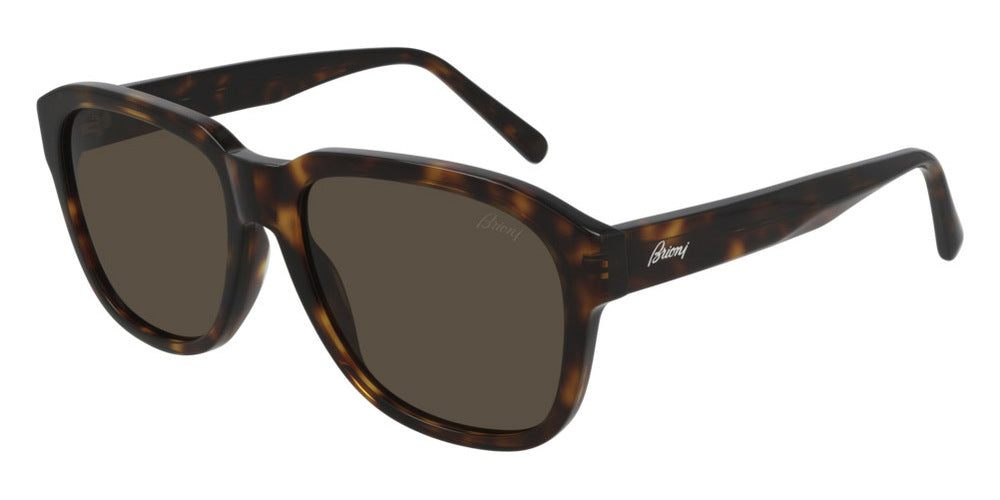 Brioni® BR0088S - Havana / Brown Sunglasses