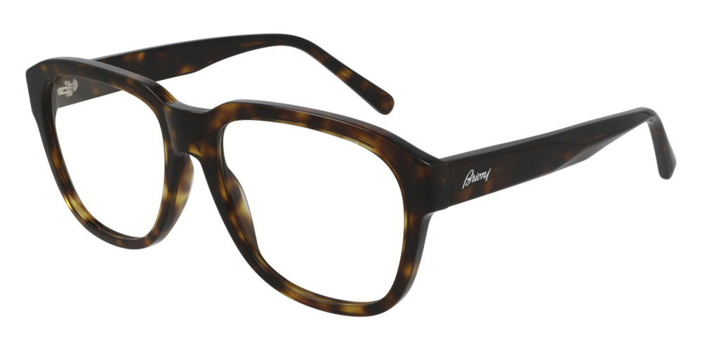 Brioni® BR0088S - Havana / Yellow Sunglasses