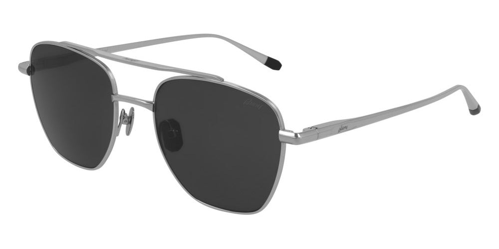 Brioni® BR0089S - Silver / Gray Sunglasses
