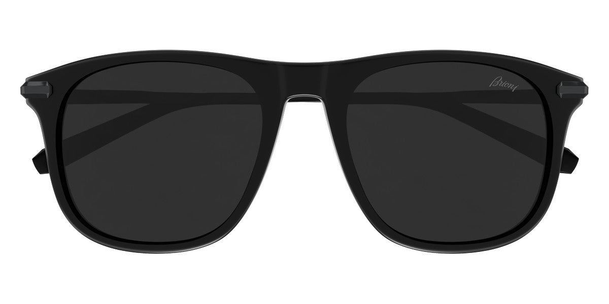 Brioni® BR0094S - Black / Gray Sunglasses