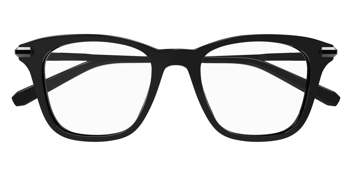 Brioni® BR0095O - Black Eyeglasses