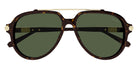 Brioni® BR0096S - Havana / Green Sunglasses