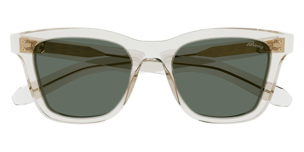 Brioni® BR0099S - Beige / Green Sunglasses