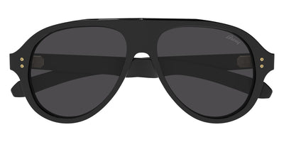 Brioni® BR0100S - Black / Gray Sunglasses