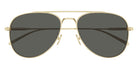 Brioni® BR0102S - Gold / Gray Sunglasses