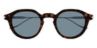 Brioni® BR0103S - Havana/Silver / Blue Sunglasses