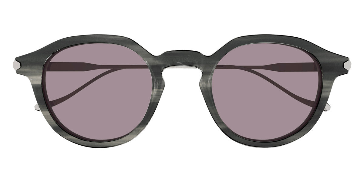 Brioni® BR0103S - Gray/Silver / Gray Sunglasses