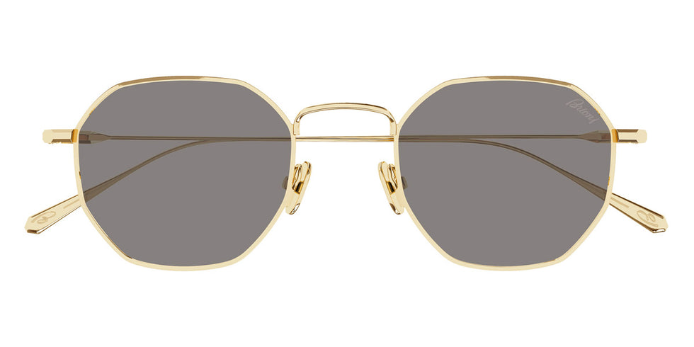 Brioni® BR0105S - Gold / Gray Sunglasses