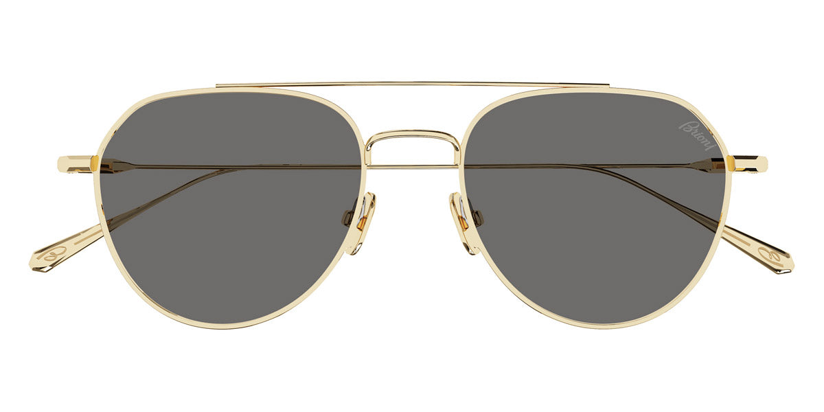 Brioni® BR0106S - Gold / Gray Sunglasses