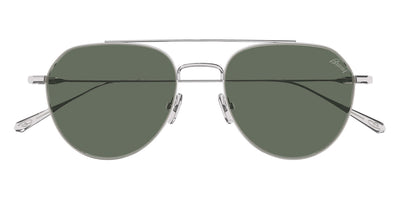 Brioni® BR0106S - Silver / Green Sunglasses