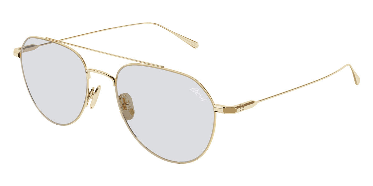 Brioni® BR0106S - Gold / Gray Photochromatic Sunglasses