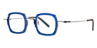 Theo® Broccoli TH BROCCOLI 027 41 - Blue Lined+Deep Blue Eyeglasses